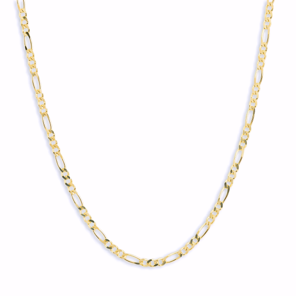 1.9MM FIGARO CHAIN NECKLACE