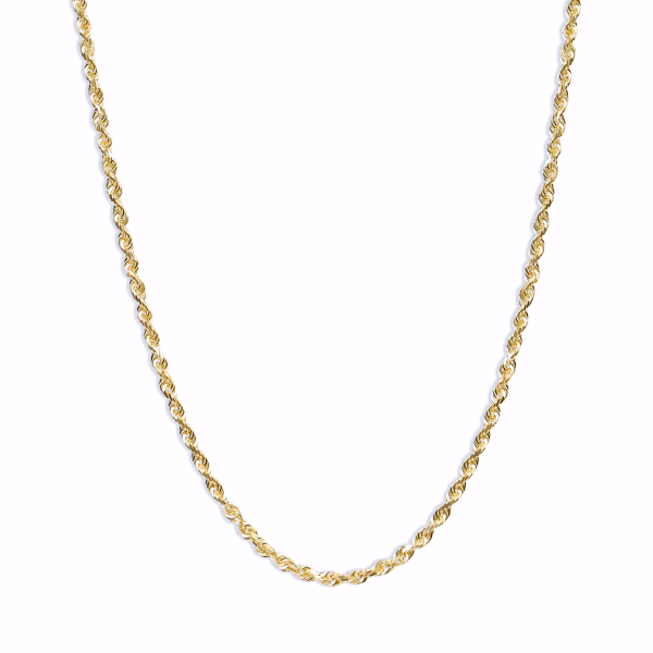 2MM ROPE CHAIN NECKLACE