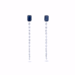 BLUE SAPPHIRE DROP EARRINGS