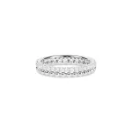 Diamond Eternity Bead Stack Ring