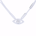 DIAMOND EYE CHAIN NECKLACE