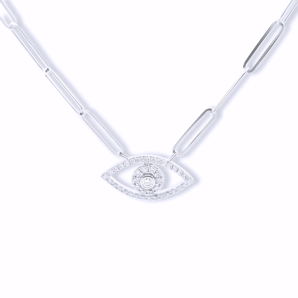 DIAMOND EYE CHAIN NECKLACE