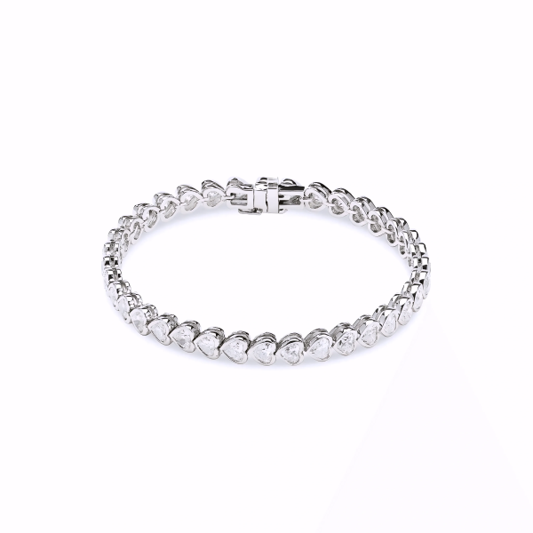 DIAMOND HEART BRACELET