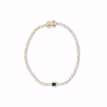 EMERALD TENNIS BRACELET