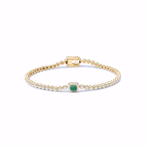 EMERALD TENNIS BRACELET