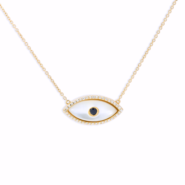 PEARL EYE NECKLACE