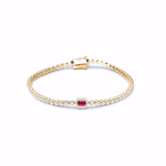 RUBY TENNIS BRACELET