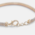 Triple Diamond 18kt gold bracelet