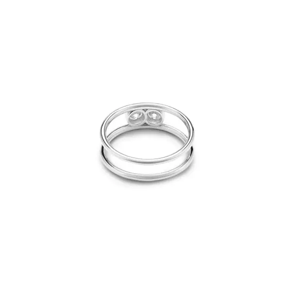 Umlaut Pico Hoop Ring